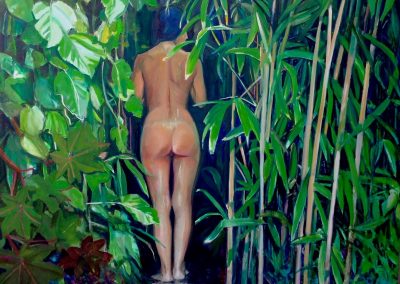 Amazon 2018,oil on canvas,100x120cm